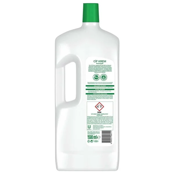 Cif Cleanboost Krem Amonyak Yüzey Temizleyici 1.5 Lt 3'lü - Görsel 8