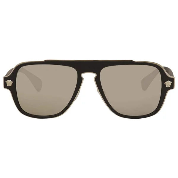 Versace Medusa Retro Charm Ve2199 10006g Black-Light Grey Erkek Güneş Gözlüğü - Görsel 2