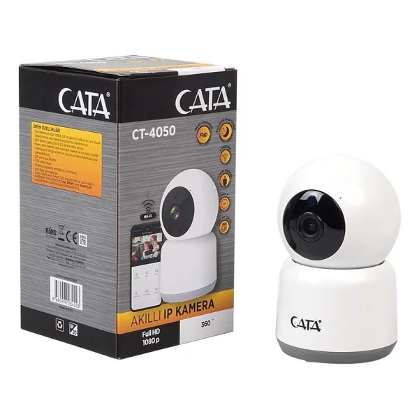 Cata Ct-4050 Full HD Ip Wi-Fi Güvenlik Kamerası - Görsel 6