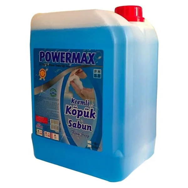Powermax Sıvı Arap Sabunu 5 Kg X 4 Kalıcı Ferah Parfüm İle Etkili Temizlik Sağlar - Görsel 2