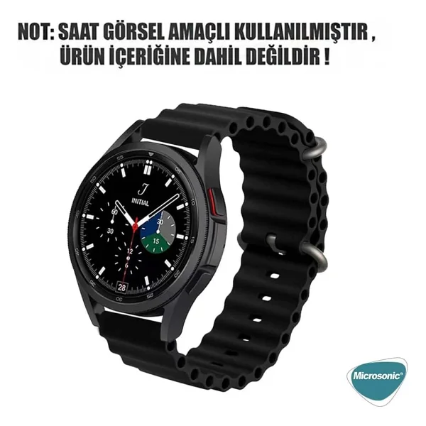 Microsonic Amazfit Gtr 3 Pembe Ocean Kordon - Görsel 4