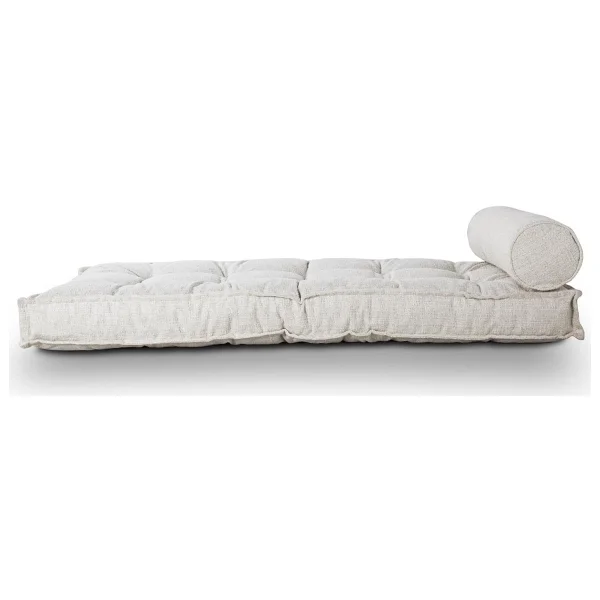Homedius Sofa Buklet Kapitoneli Yer-sedir Minderi Beyaz-çift Beyaz - Görsel 3