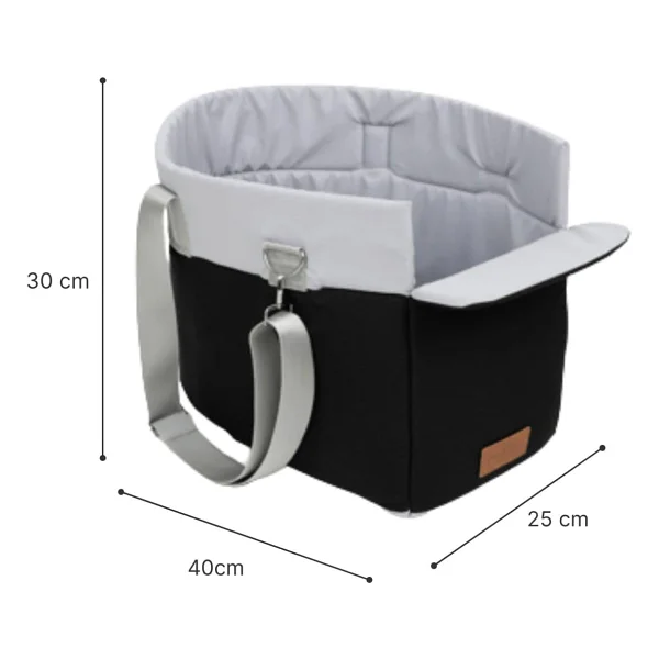 Reyo Max Design Kedi Köpek Taşıma Çantası Siyah - Seyahat İçin Hafif Ve Hava Alabilen Evcil Hayvan Çantası - Görsel 8