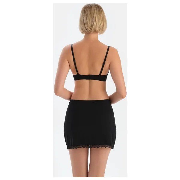 Dagi Kadın 4015kc Mini Jupon, Örme, Siyah, L - Görsel 2