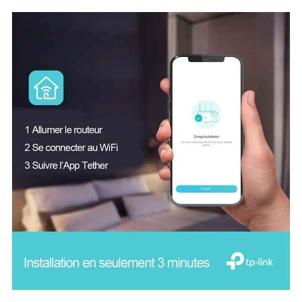 Tp-Link Archer Ax73 4 Port 5400 Mbps Router - Görsel 7
