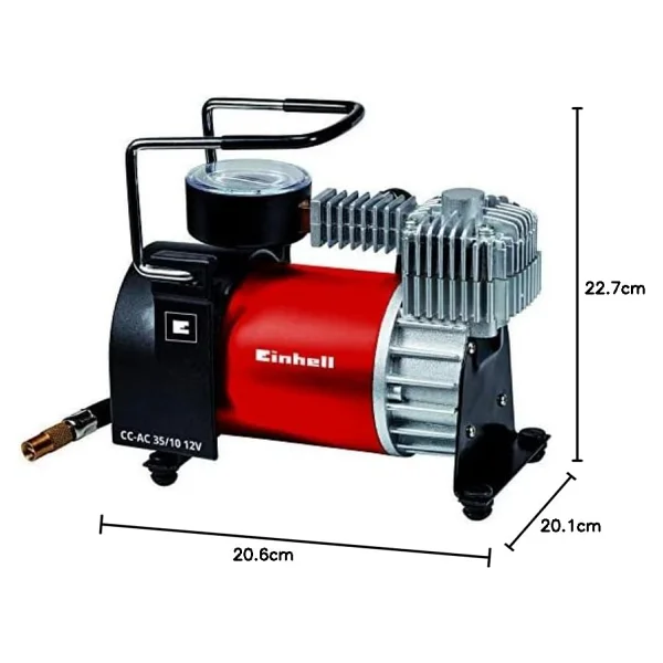 Einhell CC-AC 35/10 12 V Mini Araç Hava Kompresörü - Görsel 2