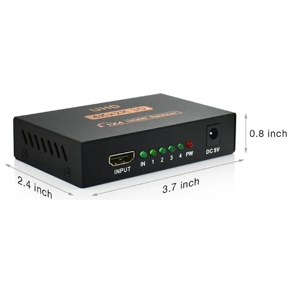 Alfais 5234 4 Port 4K Ultra HD Hdmı Çoklayıcı - Görsel 7