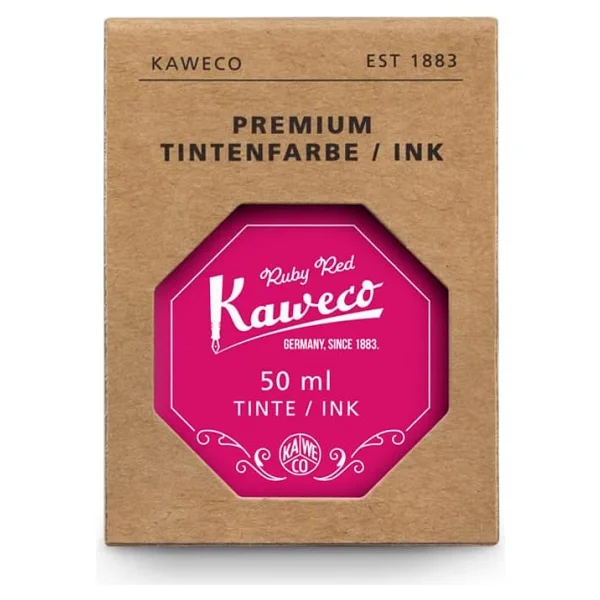 Kaweco 50 Ml Kırmızı Şişe Mürekkep - Görsel 2
