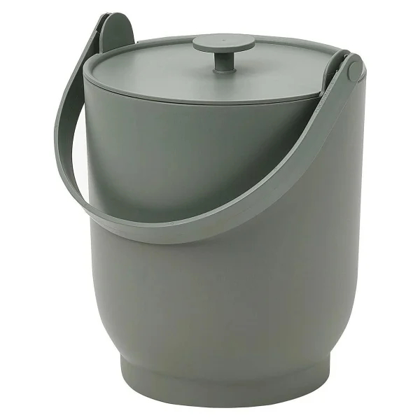 Ikea Çöp Kovası Katlanır Kulplu Kapağı Kenara Sabitlenebilir Polipropilen Plastik Mint Yeşili 4 Lt - Görsel 6