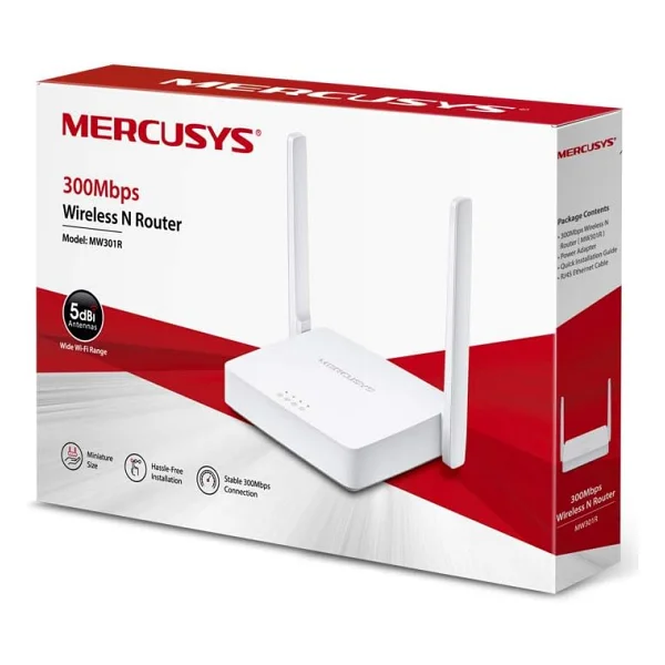 Mercusys Mw301r 2 Port 300 Mbps Router - Görsel 8