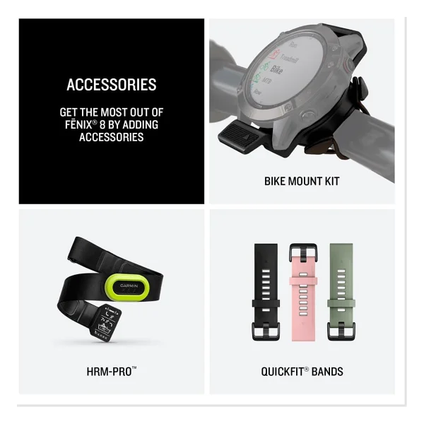 Garmin Fenix 8 51mm AMOLED Akıllı Saat - Görsel 7