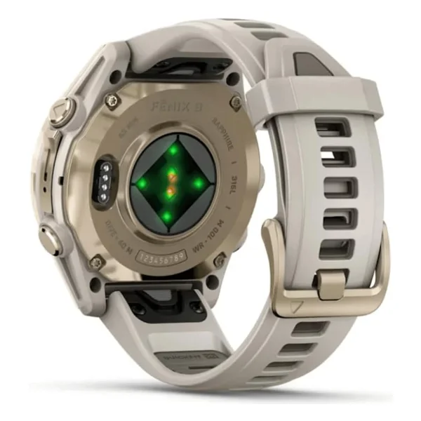 Garmin Fenix 8 43mm AMOLED Altın Akıllı Saat - Görsel 8