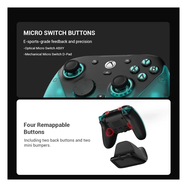 Gamesir G7 Pro 8K PC Aimlabs Edition Kablolu/Kablosuz Oyun Kolu - Görsel 9