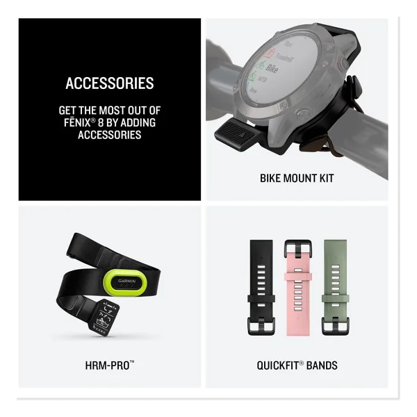 Garmin Fenix 8 47mm AMOLED Akıllı Saat - Görsel 7