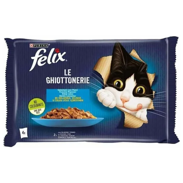 Felix Karışık 85 gr 26'lı Yetişkin Kedi Yaş Maması - Görsel 9