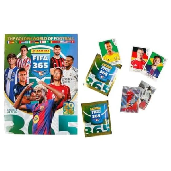 Panini FIFA 365 2026 Çıkartma Koleksiyonu - Başlangıç Paketi - Görsel 9