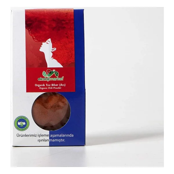 Ekoloji Market Organik Tatlı Toz Biber 40 gr - Görsel 2