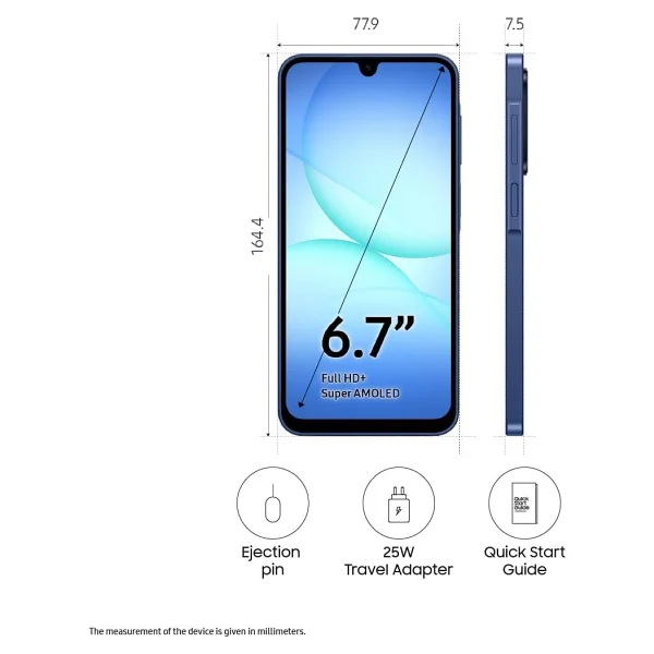 Samsung Galaxy A17 5g 128 GB 6 GB Mavi - Görsel 9