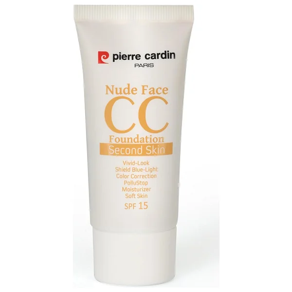 Pierre Cardin Nude Face CC Krem Spf 15 Medium Deep - Görsel 6