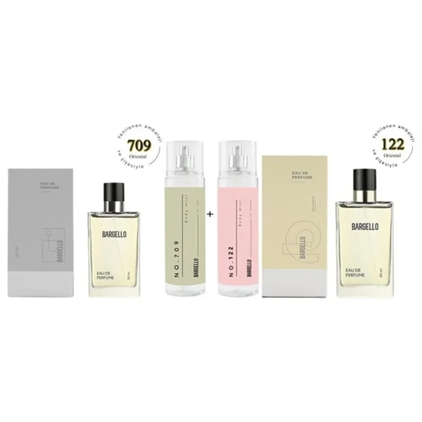 Bargello 709 122 EDP 100 ML Kadın Parfüm Set No:709 No:122 Edt Body Mist - Diğer - Görsel 5