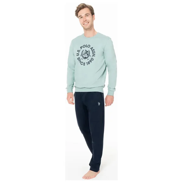 U.S. Polo Assn. Erkek Mint Ev Giyim - Görsel 3