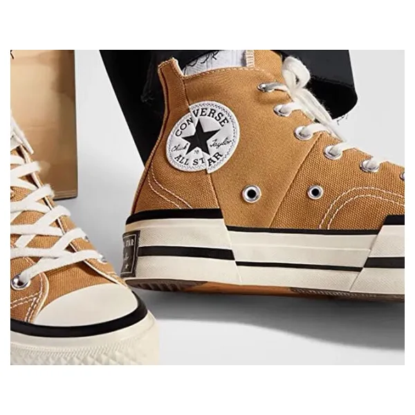 Converse Chuck 70 Plus Hı Platform A12321c Kahverengi Sneaker - Görsel 3