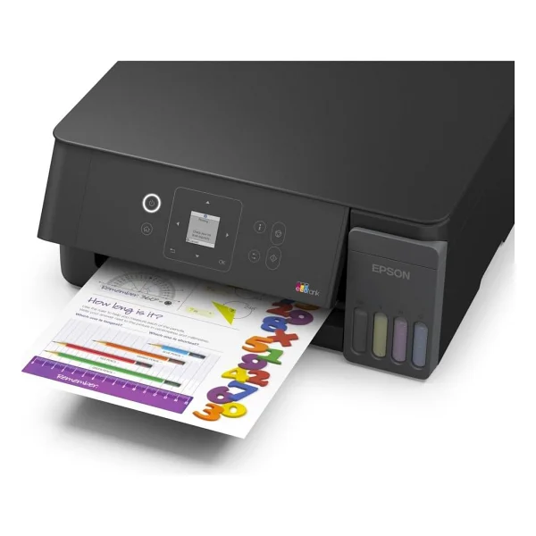 Epson Ecotank L3360 Wi-Fi + Tarayıcı + Fotokopi Renkli Çok Fonksiyonlu Tanklı Mürekkep Püskürtmeli Yazıcı - Görsel 3