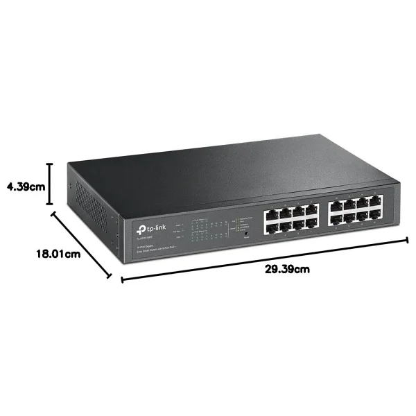 Tp-Link Tl-Sg1016pe 8 Port 10/100/1000 Mbps Gigabit Switch - Görsel 8