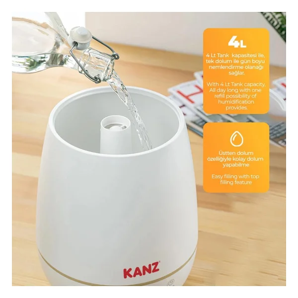 Kanz Knz-0734 Dijital Buhar Makinesi - Görsel 7