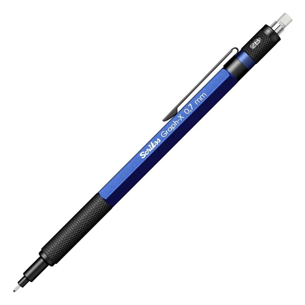 Scrikss Graph-X Mavi 0.7 Mm Versatil Uçlu Kalem - Görsel 2