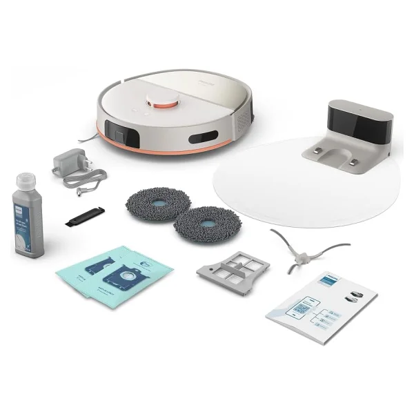 Philips Homerun 5000 Serisi Xu5000/20 İpek Beji Akıllı Robot Süpürge - Görsel 8