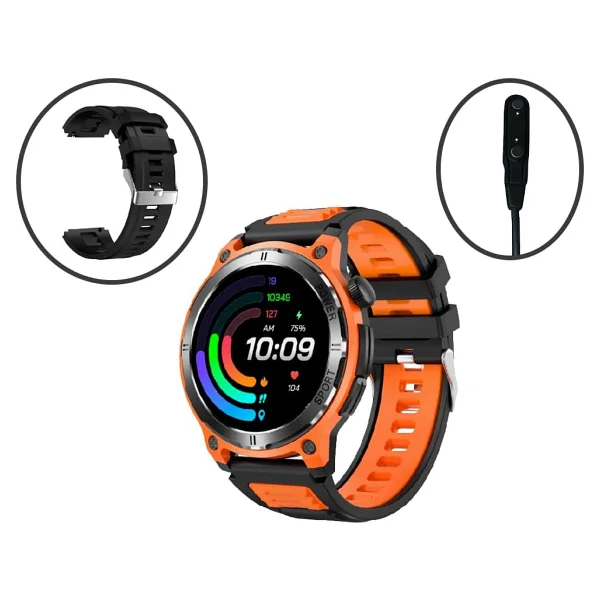 LinkTech LT Watch S93 Premium Turuncu Akıllı Saat - Görsel 2