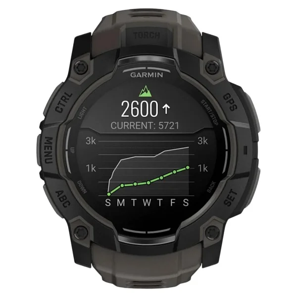 Garmin Instinct 3 50mm AMOLED Siyah Akıllı Saat - Görsel 2