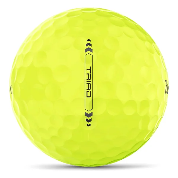 Wilson Staff Triad Golf Topu, 12 Top, Sarı - Görsel 4