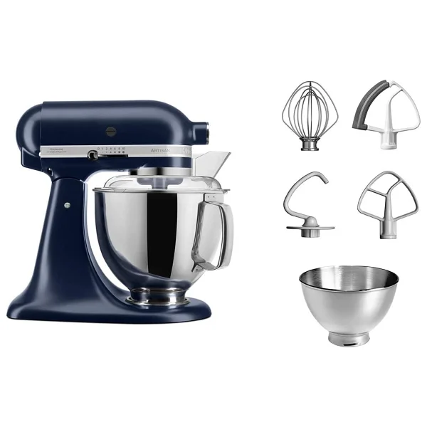 KitchenAid Artisan 5KSM175PSEIB Ink Blue 300 W 4.8 lt Mutfak Şefi - Görsel 2