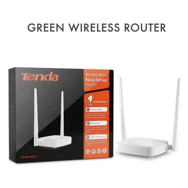 Tenda N301 4 Port 300 Mbps Router - Görsel 8