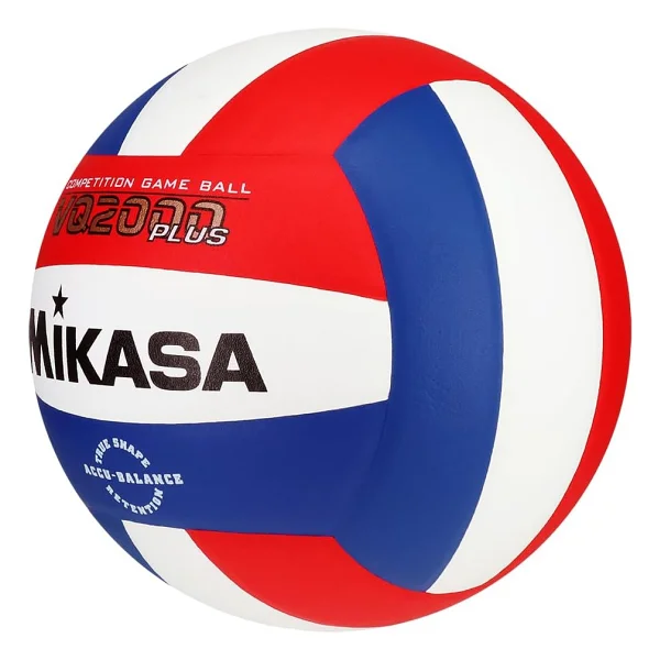 MIKASA VQ2000 Micro Cell Voleybol, VQ2000 Micro Cell Voleybol Topu (kırmızı/beyaz/mavi), VQ2000-ABD, kırmızı/beyaz/mavi, tek beden - Görsel 2