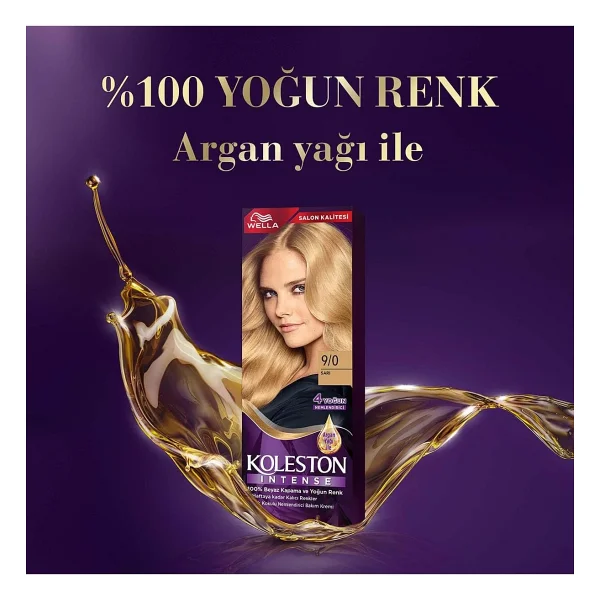 Koleston Intense 9.0 Sarı Saç Boyası - Görsel 4