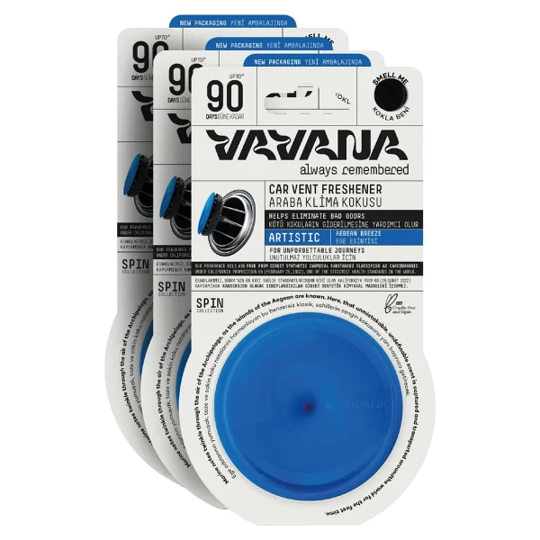Vavana Relaxed Spin Klima Araba Kokusu 3 adet - Görsel 10