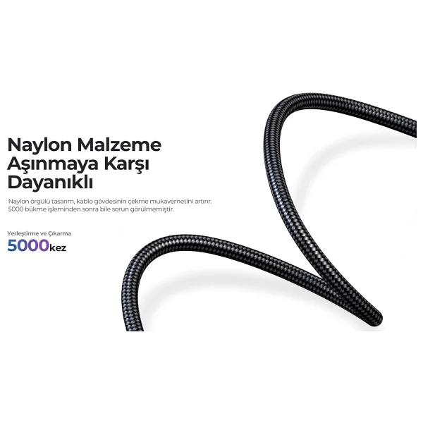 Havit Cb6247 Pd100w 2 M Type-C To Type-C Hızlı Şarj Kablosu - Görsel 7