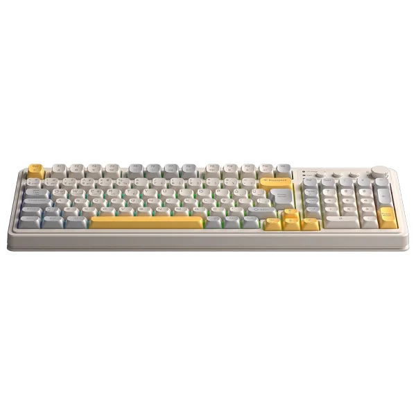 Aula S99 Retro RGB %96 Kablolu/Kablosuz Oyuncu Klavyesi - Görsel 8