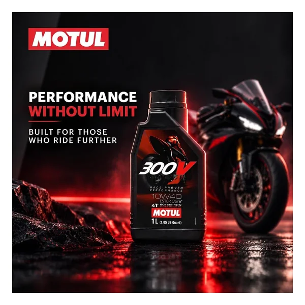 Motul 300v Factory Line Road 10w-40 4t 1 Lt Motosiklet Yağı - Görsel 3