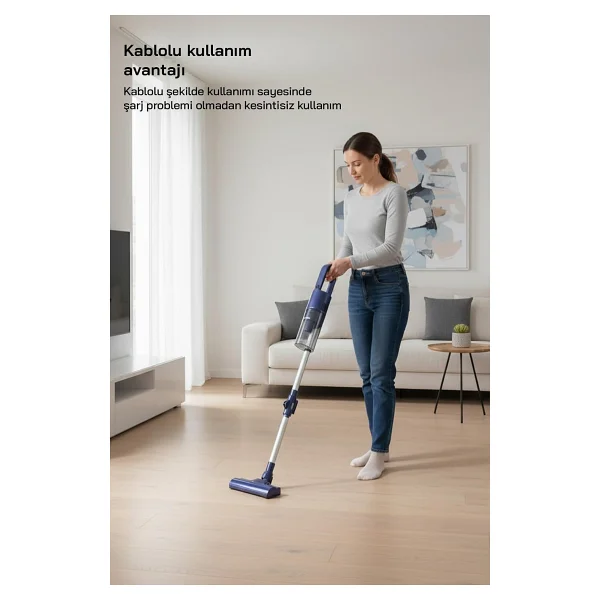 Sinbo SVC-8629 Elektrikli Dikey Süpürge - Görsel 2