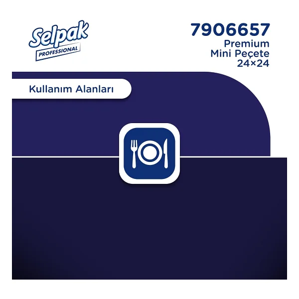 Selpak Professional Peçete Mini 50 Yaprak 24'lü - Görsel 4