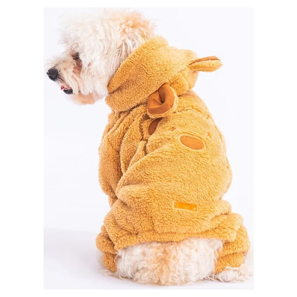 Pawstar Latte Koala Peluş Küçük Irk Köpek Tulumu - L - Görsel 4