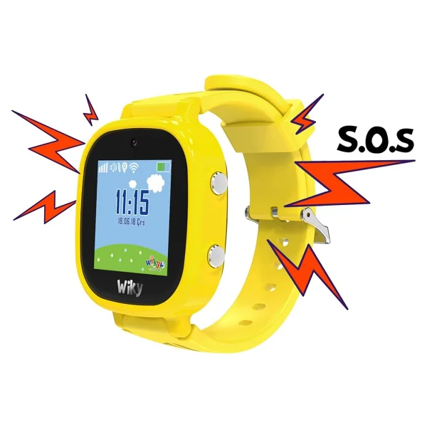 Wiky Watch 5e Sarı Akıllı Çocuk Saati - Görsel 2