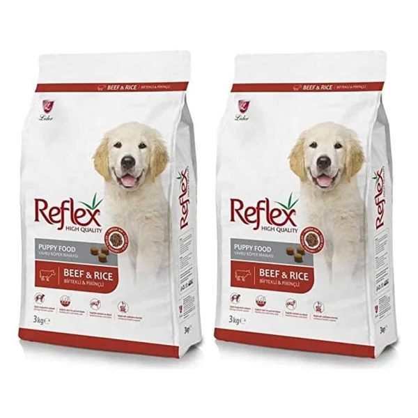 Reflex Puppy Kuzu Etli Pirinçli 15 Kg Yavru Köpek Maması - Görsel 5