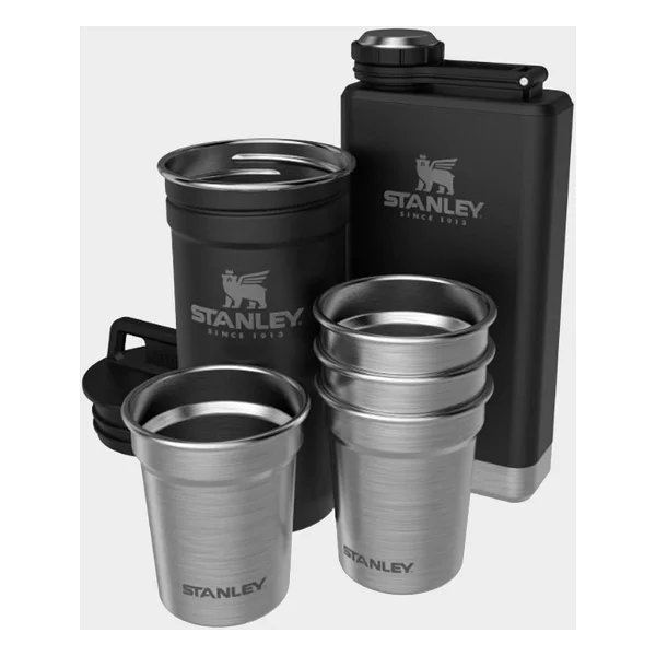 Stanley Adventure Çelik Siyah Shot Bardak Ve Matara Seti - Görsel 4