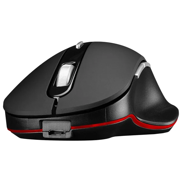 Everest X-Hurry Şarjlı Sessiz Optik Kablosuz Oyuncu Mouse - Görsel 3