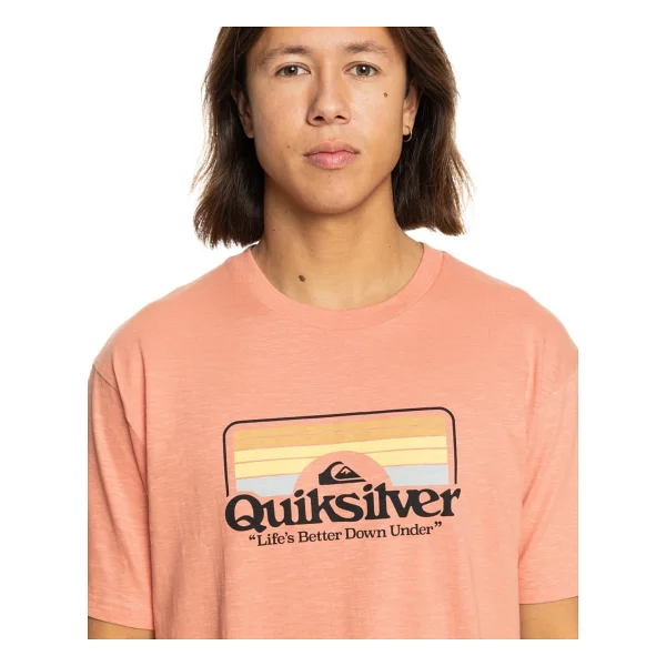 Quiksilver Step Inside EQYZT07678 Kısa Kollu Bisiklet Yaka Erkek Tişört - Görsel 3
